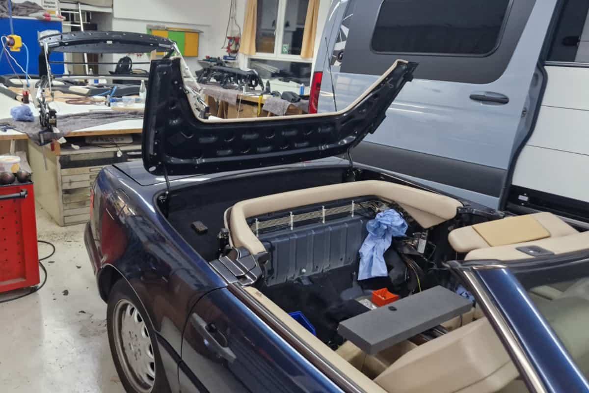 Reparatur Cabriodach Heckscheibe Scheibe Cabrio CabrioDoc in Thüringen -  Merkers-Kieselbach, Ersatz- & Reparaturteile
